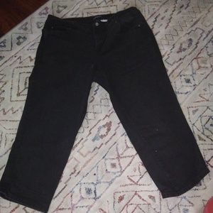 Bandolino-Jeans-Women’s-Black-Medium Wash-Size 22w